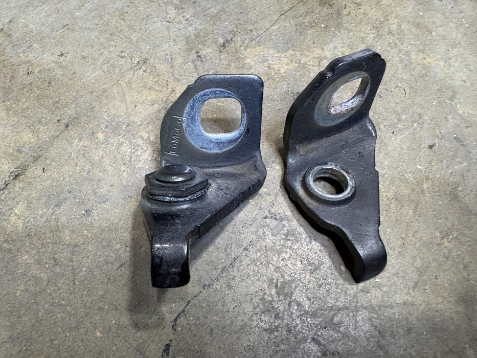 SET OF 2 2011-2019 FORD EXPLORER REAR RIGHT SIDE DOOR HINGE LOWER & UPPER OEM