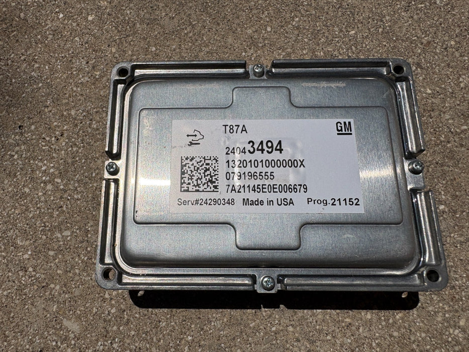 2018 - 2024 CHEVROLET TRAVERSE Transmission Computer Control Module OEM 24043494