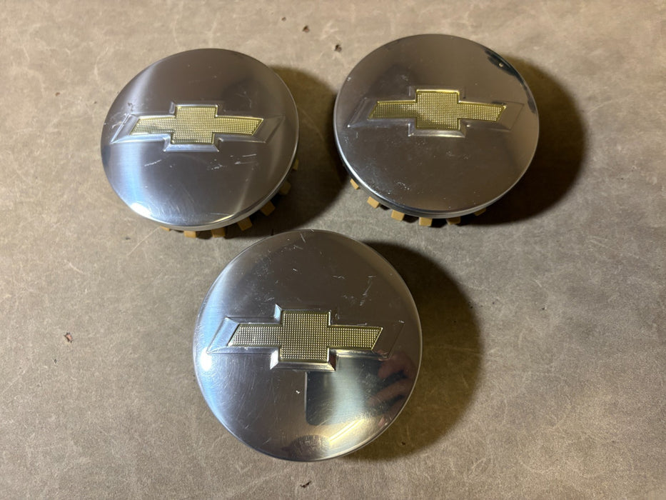 Set of 3 2016 - 2018 Chevrolet Silverado Wheel Center Cap OEM