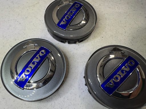 Set of 3 2013 - 2017  Volvo S60 Wheel Center Hub Cap OEM 30666913