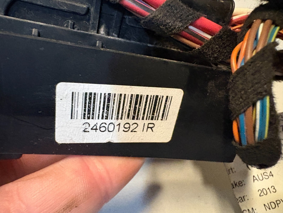 2013 - 2016 AUDI S4 FUSE BOX RELAY PANEL + BRACKET OEM