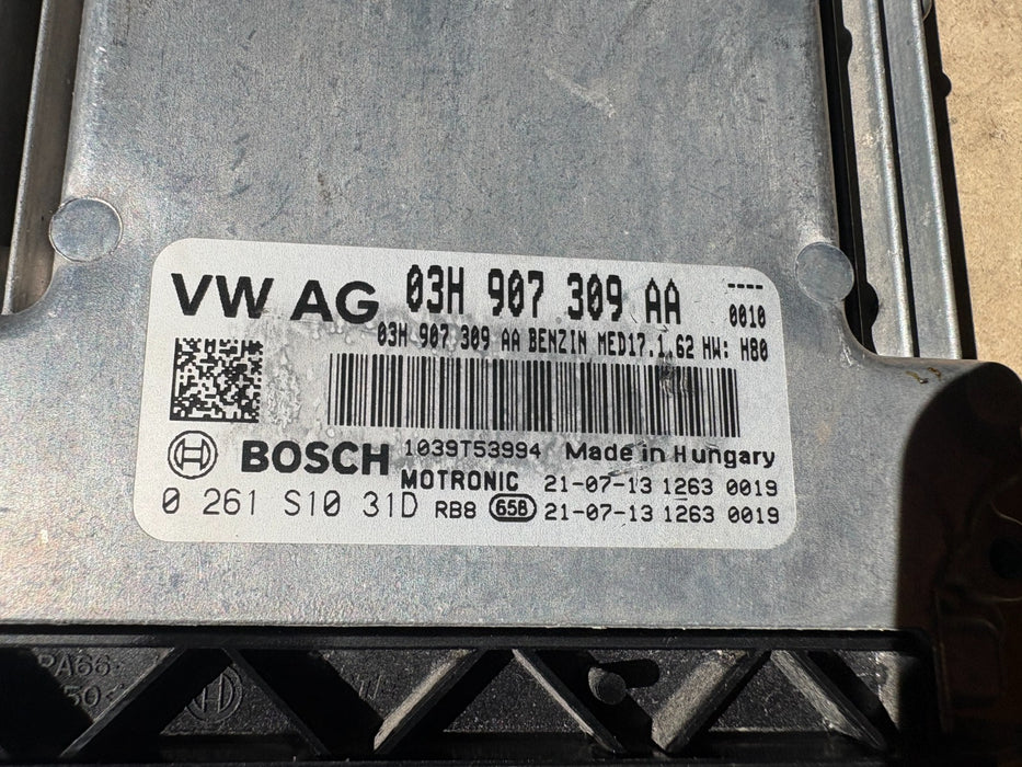 2020 - 2022 Atlas Cross 3.6L Engine ECM Electronic Control Module 03H907309AA