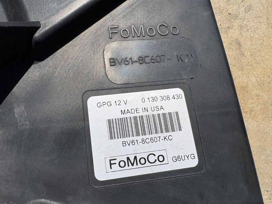 2012-2018 Ford Focus Radiator Fan Motor Assembly OEM BV61-8C607-KC
