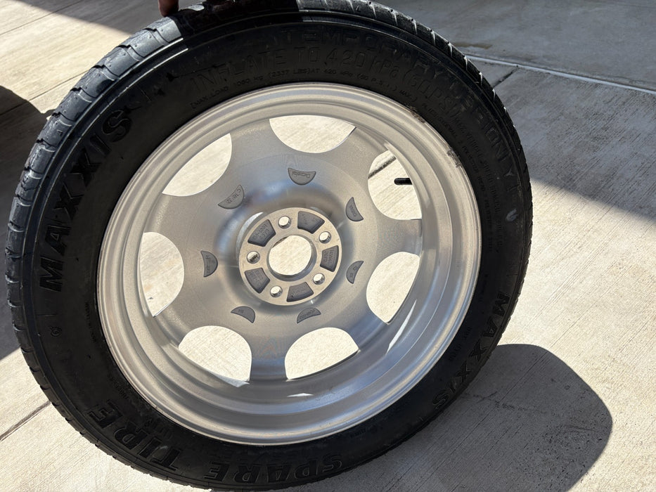 2013-2016 Ford Escape Spare Donut Tire Wheel Rim 17' OEM, 17x4x30