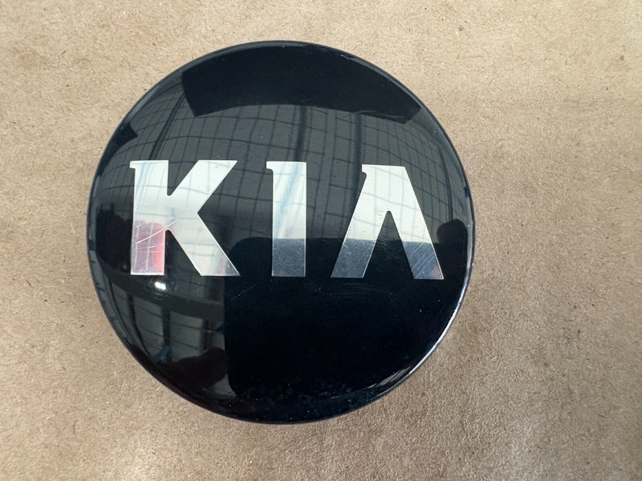 OEM, Kia Sorento, Sedona, Rio, Soul Wheel Center Hub Caps Black #52960-3W200