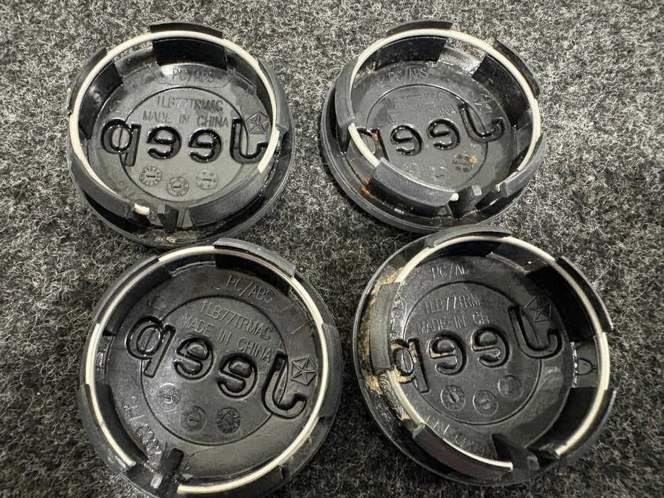 Set 4, 2007-2021 Grand Cherokee, Compass, Wrangler Wheel Center Cap #1LB77TRMAC
