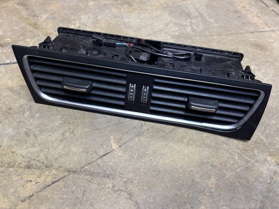 2009-2016 AUDI A5 CENTER DASH AIR VENT CONTROLS BLACK OEM 8T1820951EWVF