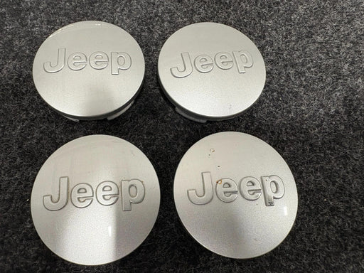 Set 4, 2007-2021 Grand Cherokee, Compass, Wrangler Wheel Center Cap #1LB77TRMAC
