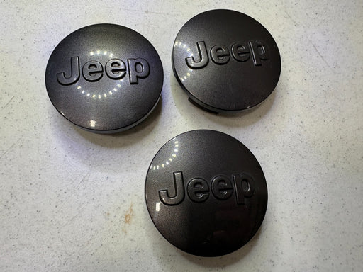 Set of 3 2016 - 2023 Grand Cherokee Wheel Center Cap 1LB77TRMAC OEM