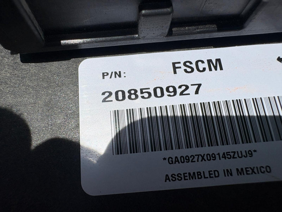 2010-2012 Buick LaCrosse Fuel Pump Flow Control Module Unit 20850927 OEM