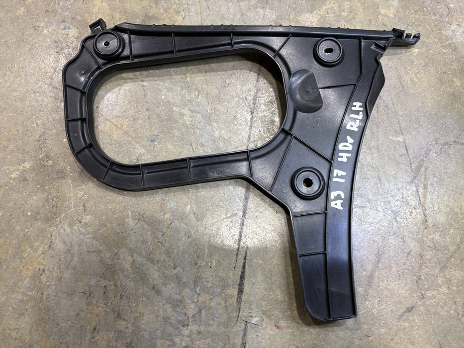 2017-2020 AUDI A3 REAR LEFT SIDE BUMPER GUIDE BRACKET SUPPORT OEM