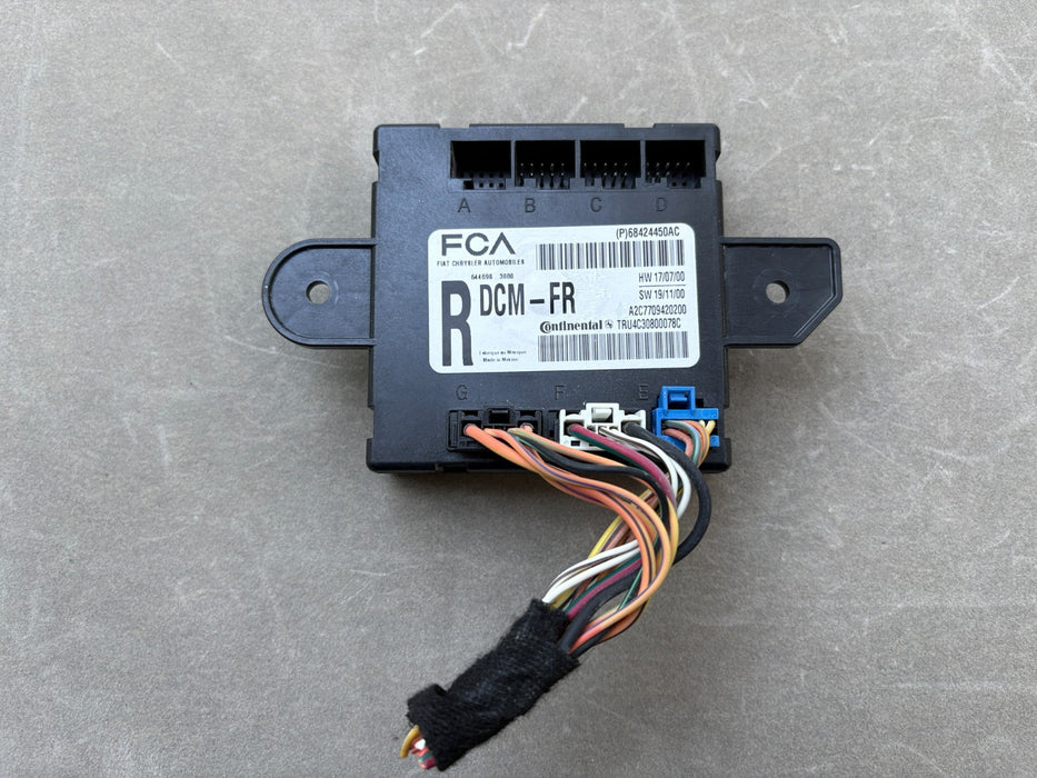2011 - 2023 DODGE CHRYSLER 300 FRONT RIGHT SIDE DOOR CONTROL MODULE 68424450AC