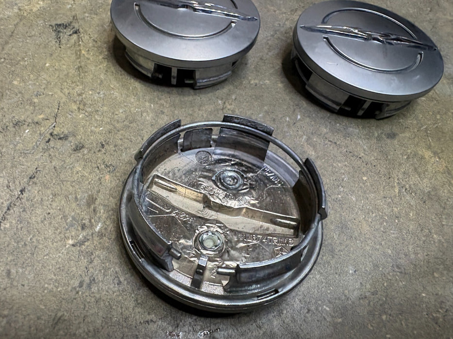 Set of 3 2015 - 2025 Chrysler Pacifica WHEEL Center Cap OEM 6ES82TRMA