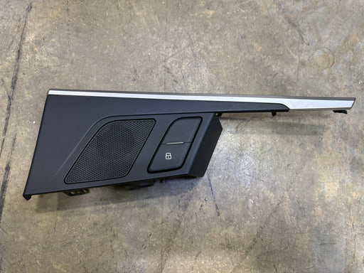 2017-2020 AUDI A4 Right Rear Door Lock Upper Speaker Handle Trim OEM