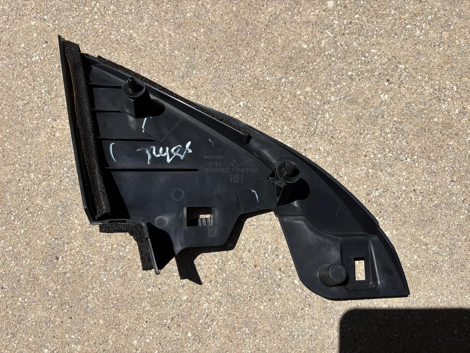2009 - 2014 NISSAN MAXIMA RIGHT CORNER COVER TRIM 802929N00A OEM