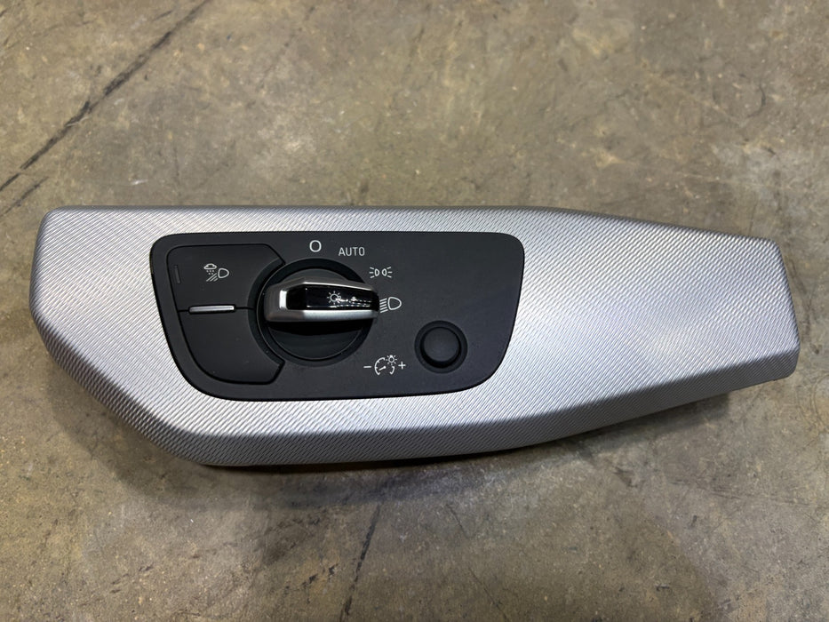 2018-2022 Audi A4 Headlight Switch Dash Panel Trim 8W1853139 OEM