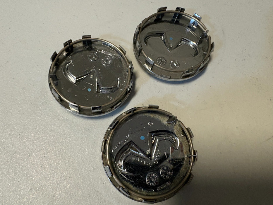 Set of 3 2017 - 2020 Infiniti QX60 Wheel Center Cap Hubcap OEM
