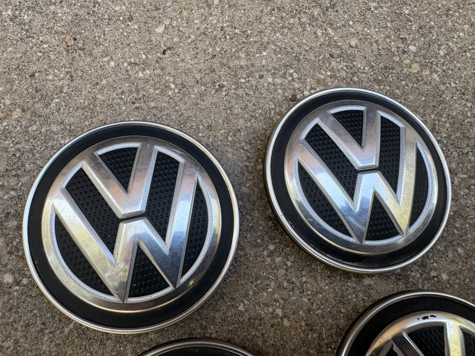 Set of 4 2015 - 2021 Volkswagen Golf Center Cap Hubcap OEM
