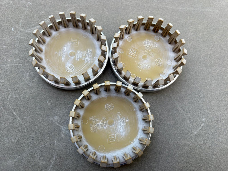 SET OF 3 2014 - 2018 GMC SIERRA WHEEL CENTER CAP HUBCAP OEM OEM 22837060