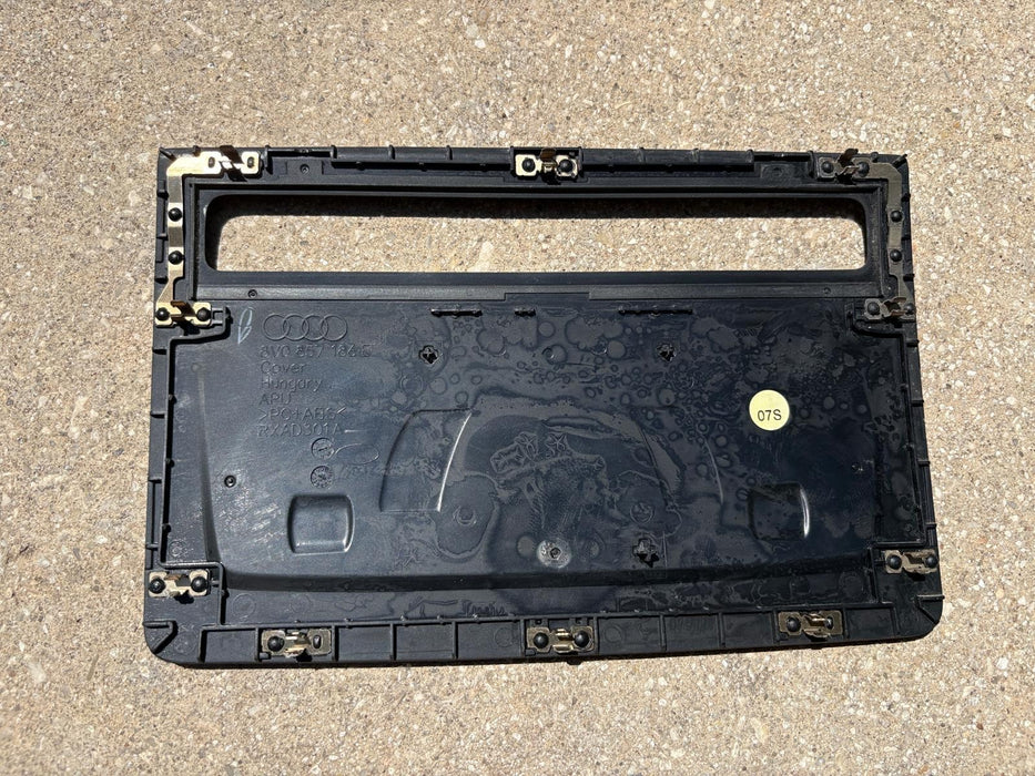 2015-2020 AUDI A3 DASH MMI DISPLAY TRIM BEZEL 8V0857186E OEM