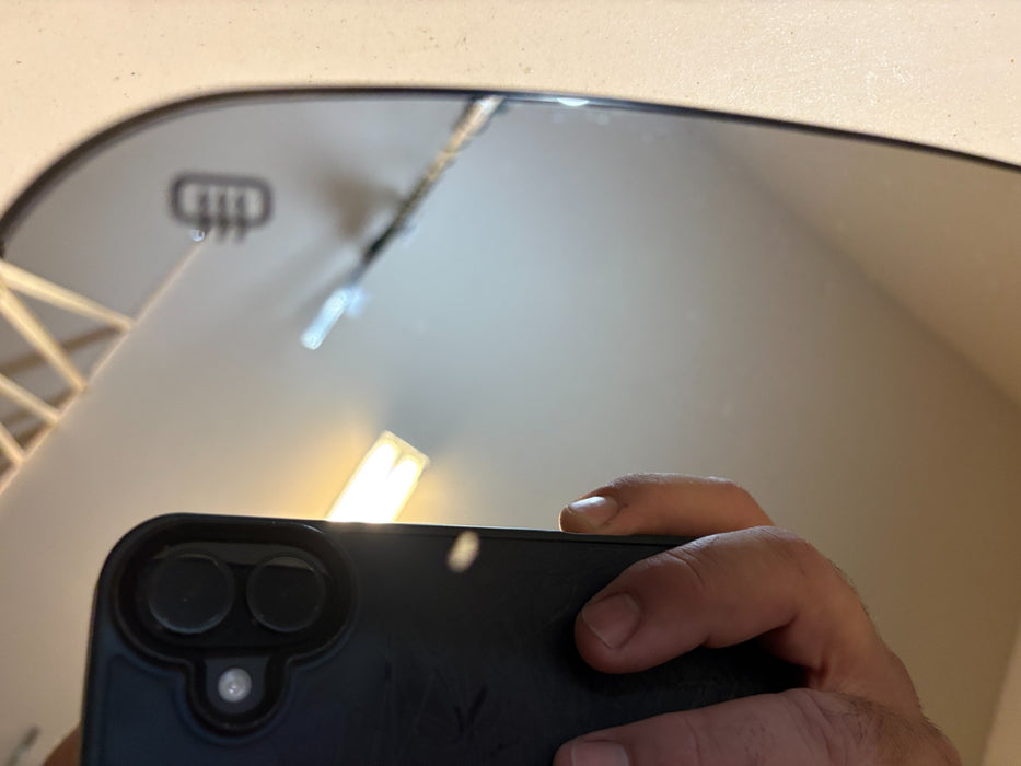 2015 - 2018 DODGE CHARGER LEFT DRIVER SIDE MIRROR GLASS HEATED OEM