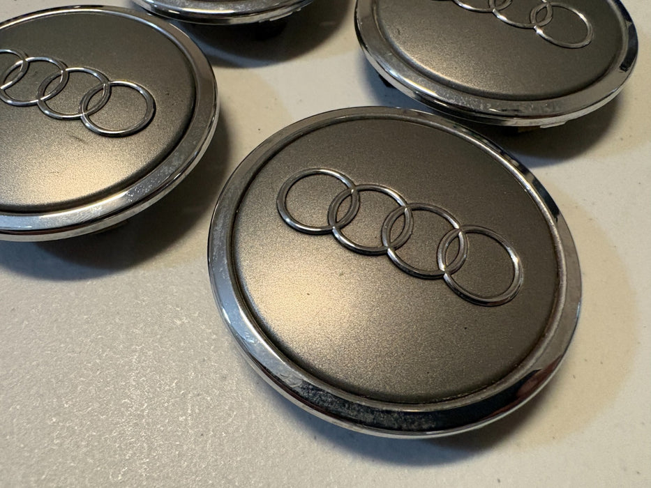 Set of 4 2013 - 2016 Audi S4 Wheel Center Cap Hubcap OEM 4B0601170A