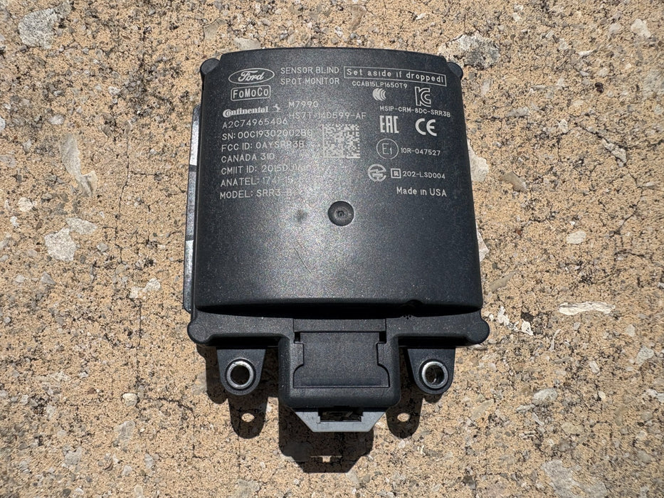 2017 - 2020 Ford Fusion Rear Left Blind Spot Radar Sensor OEM HS7T-14D599-AF