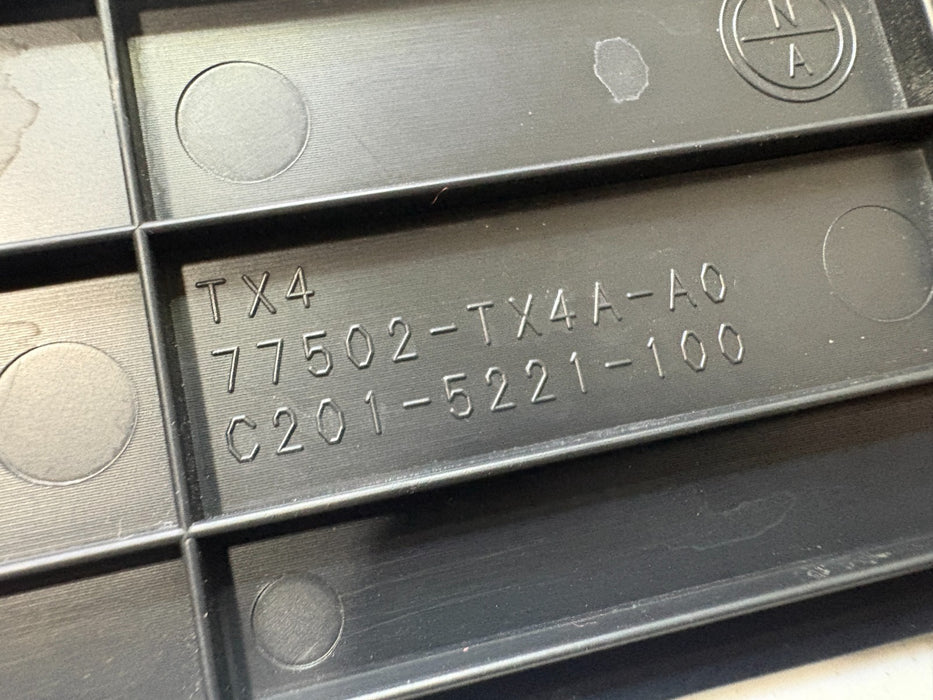 2013 - 2018 Acura TLX CABIN FILTER COVER OEM 77502-TX4A
