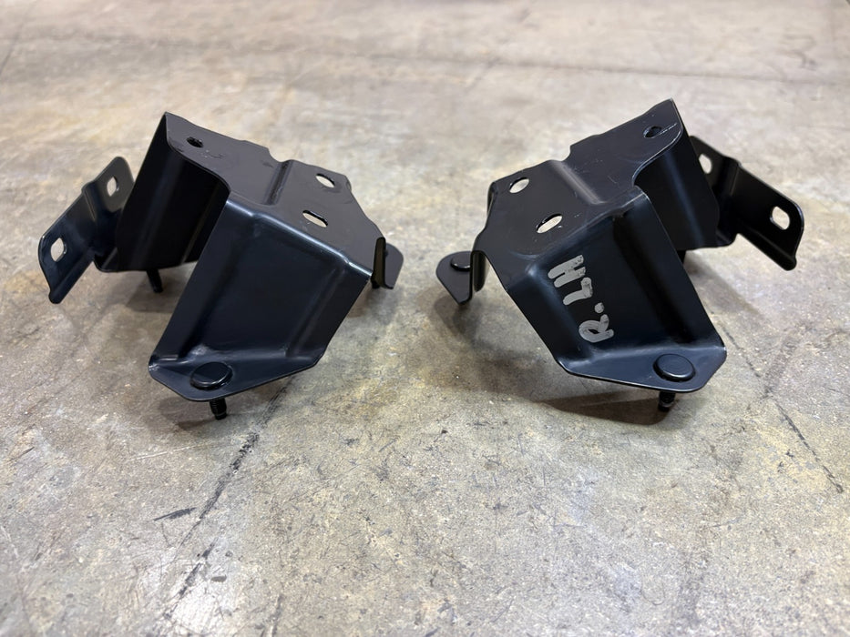 SET OF 2 2018-2019 SUBARU LEGACY REAR BLIND SPOT RADAR SUPPORT BRACKET OEM