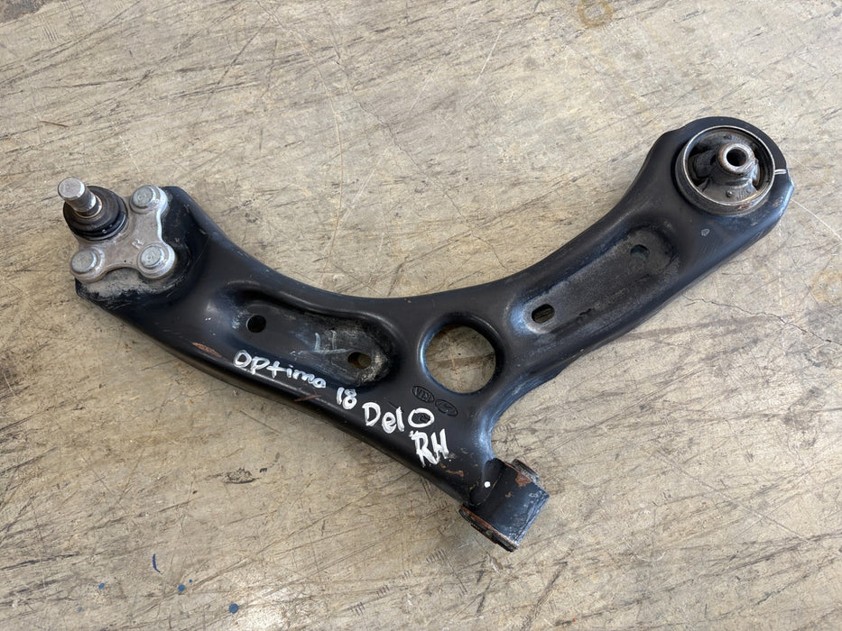 2016-2019 Kia Optima Front Right Passenger Side Control Arm and Ball Joint, OEM