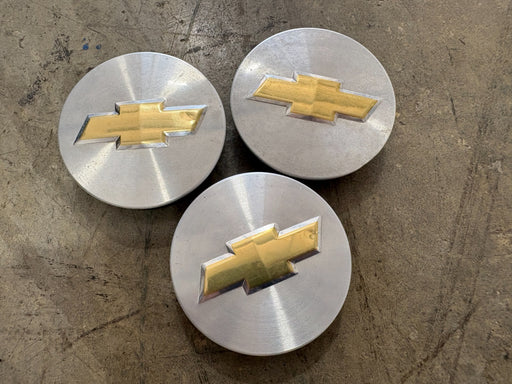 Set of 3, Chevy Colorado Equinox Traverse Camaro Cap Wheel OEM #9595010