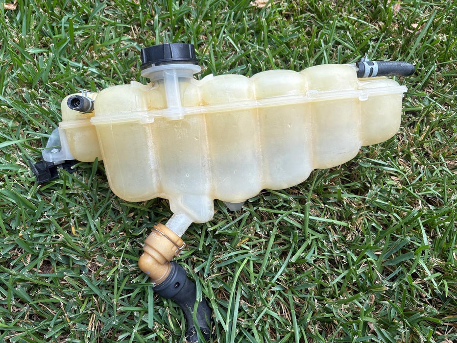 2015-2025 FORD F150 5.0L RADIATOR OVERFLOW BOTTLE TANK OEM