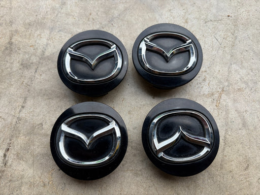 Set of 4 2014 - 2018 Mazda 3 Wheel Center Cap OEM