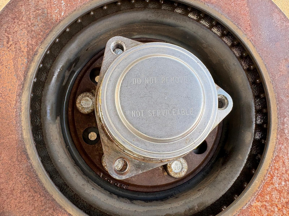 2017-2019 CADILLAC XT5 3.6L REAR DRIVER LEFT BRAKE DISC ROTOR OEM