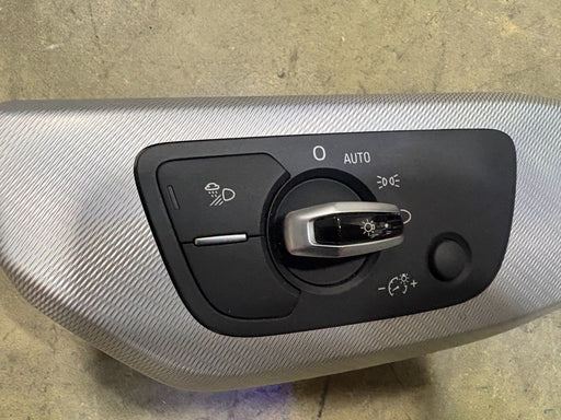 2018-2022 Audi A4 Headlight Switch Dash Panel Trim 8W1853139 OEM