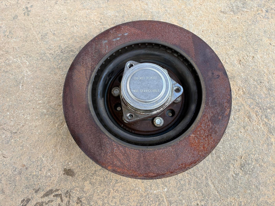 2017-2019 CADILLAC XT5 3.6L REAR DRIVER LEFT BRAKE DISC ROTOR OEM