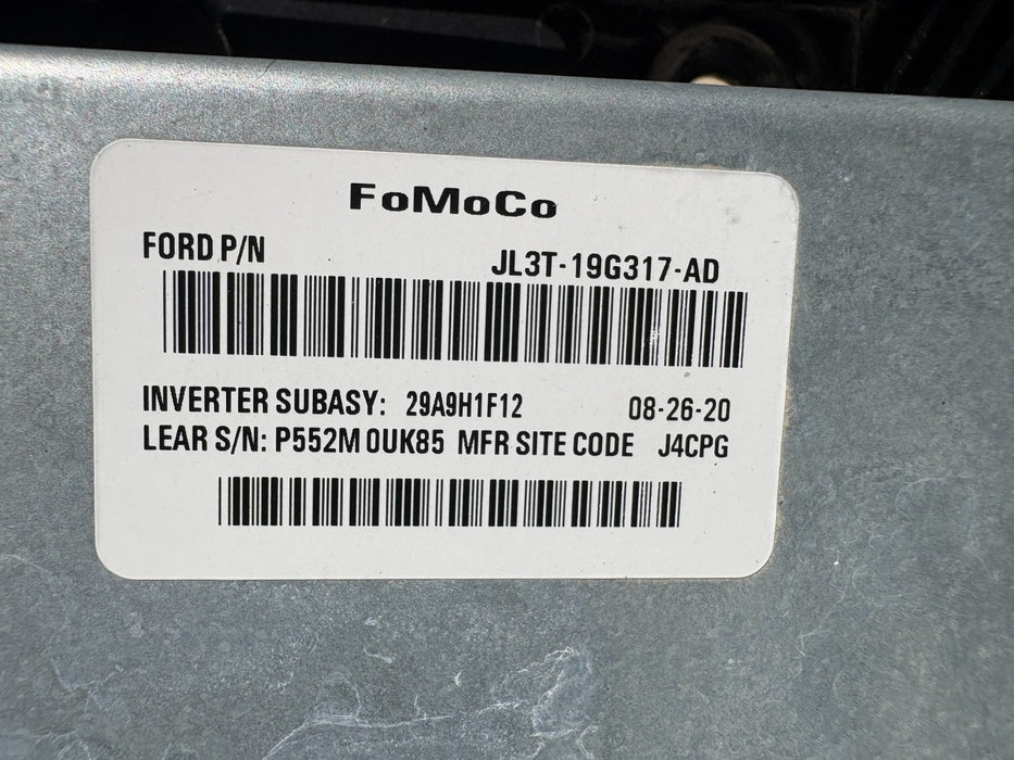 2018, 2019, 2020 Ford F150 Power Converter JL3T-19G317-AD OEM