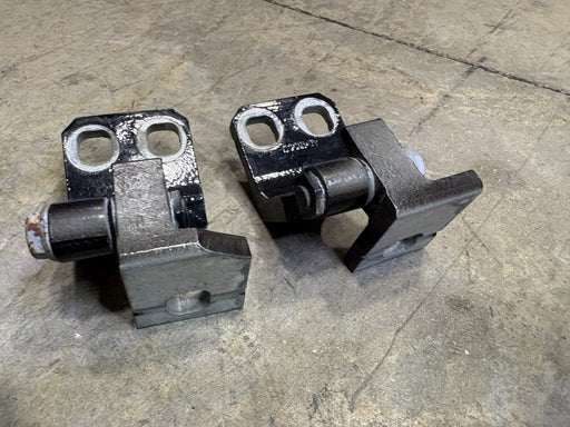 SET OF 2 2015 - 2023 JEEP RENEGADE REAR LEFT SIDE DOOR HINGE LOWER & UPPER OEM