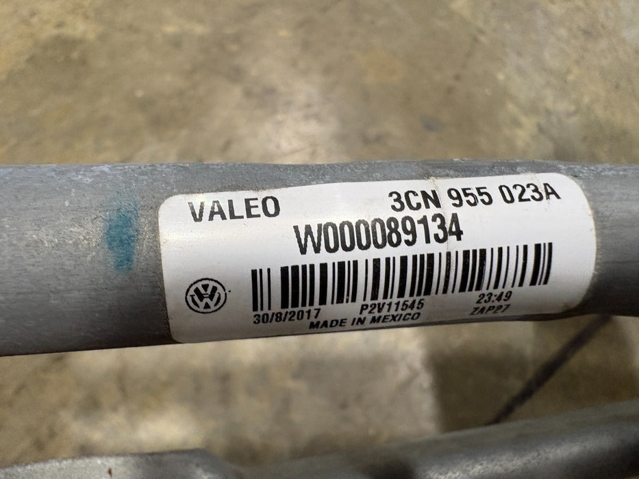 2018-2025 VOLKSWAGEN ATLAS WINDSHIELD MOTOR & WIPER TRANSMISSION LINKAGE, OEM