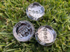 Set of 3 2007-2021 Jeep Grand Cherokee OEM Chrome Center Cap 1LB77TRMAC OEM