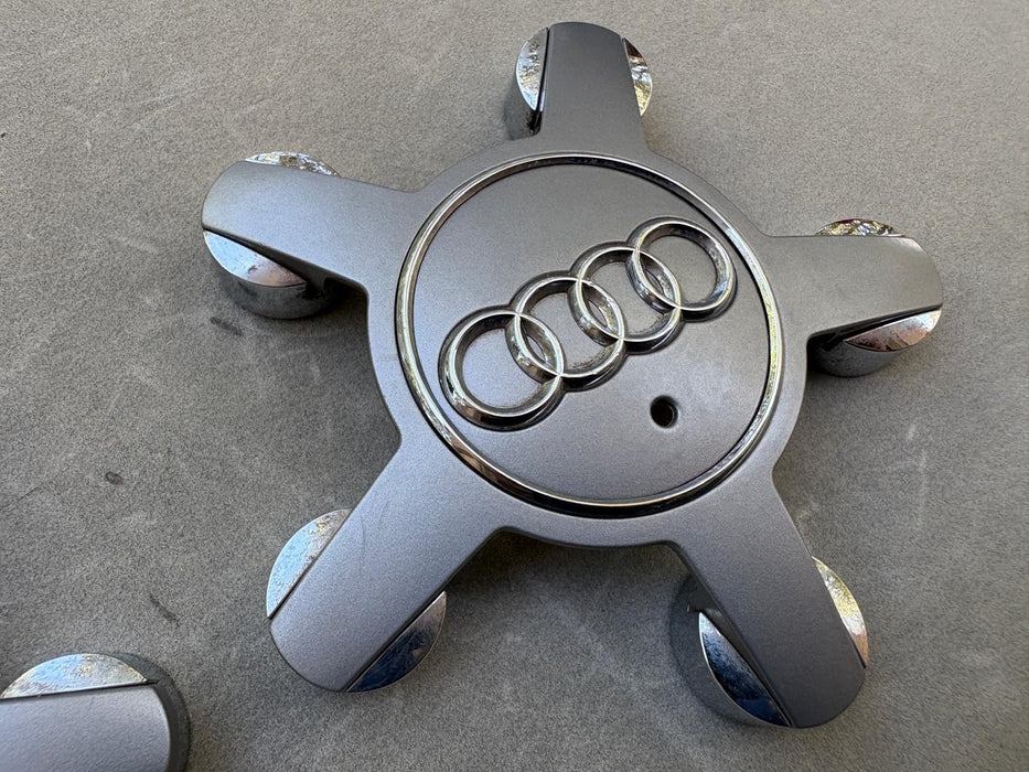 Set of 2 2013 - 2018 Audi A5 Wheel Center Cap OEM