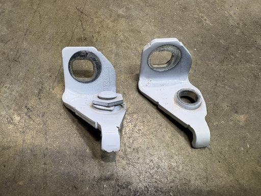 SET OF 2 2013-2016 FORD FUSION REAR LEFT DRIVER SIDE DOOR UPPER & LOWER HINGE