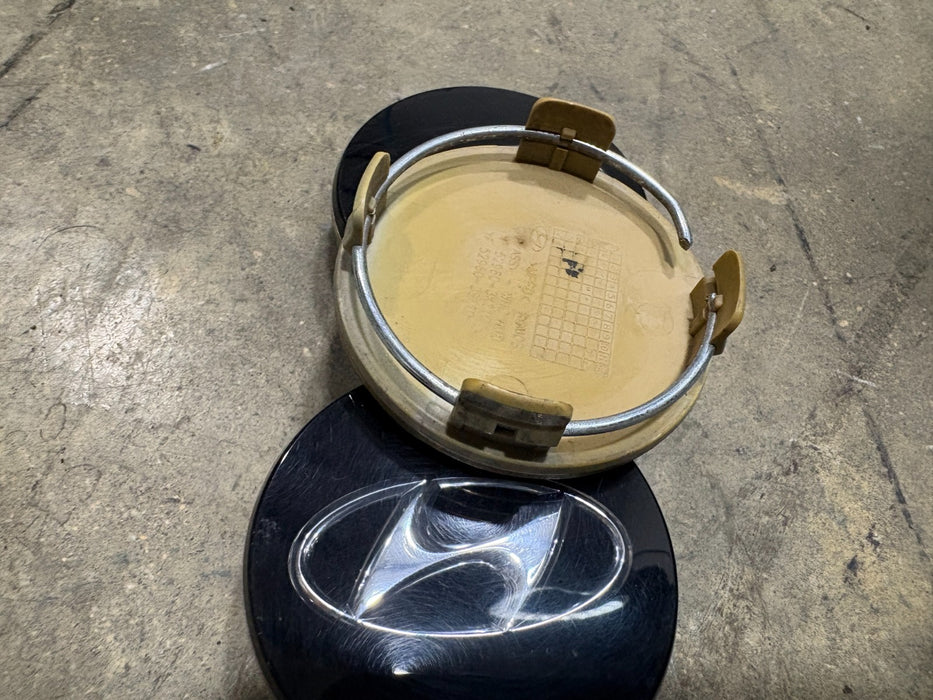 3 Pieces 2015-2017 Hyundai Sonata Wheel Center Caps OEM