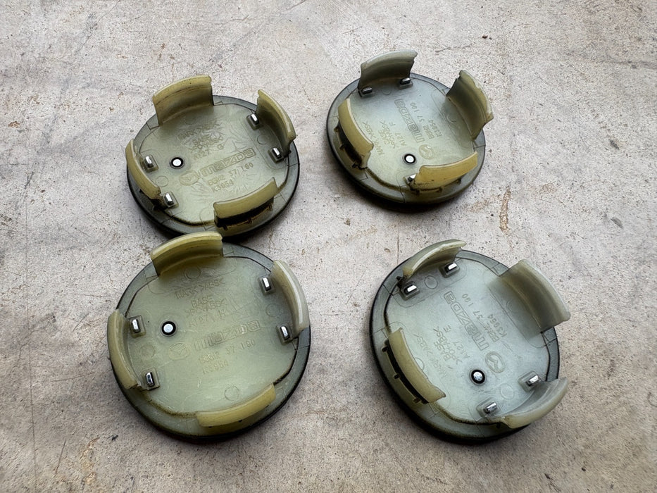 Set of 4 2014 - 2018 Mazda 3 Wheel Center Cap OEM