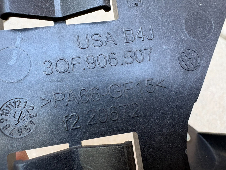 2018 - 2023 VOLKSWAGEN ATLAS ENGINE COMPUTER MODULE ECM UNIT MOUNT BRACKET OEM