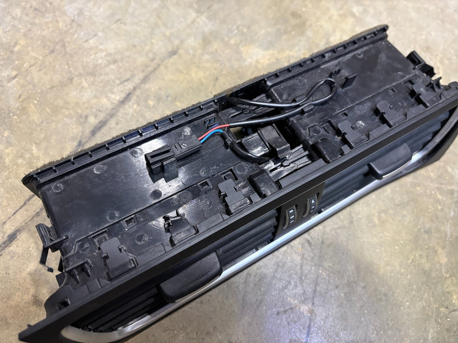 2009-2016 AUDI A5 CENTER DASH AIR VENT CONTROLS BLACK OEM 8T1820951EWVF