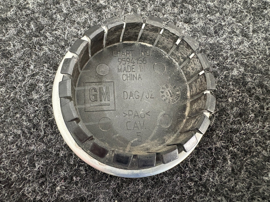 Original Chevrolet 58mm Wheel Center Caps, CAMARO, COBALT, CAPTIVA, CRUZE, VOLT