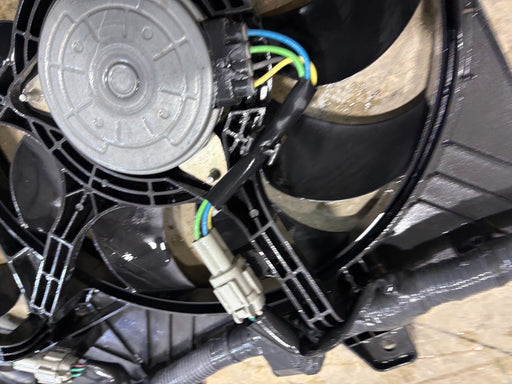 2008-2013 Nissan Rogue Radiator Cooling Fan Motor Assembly OEM