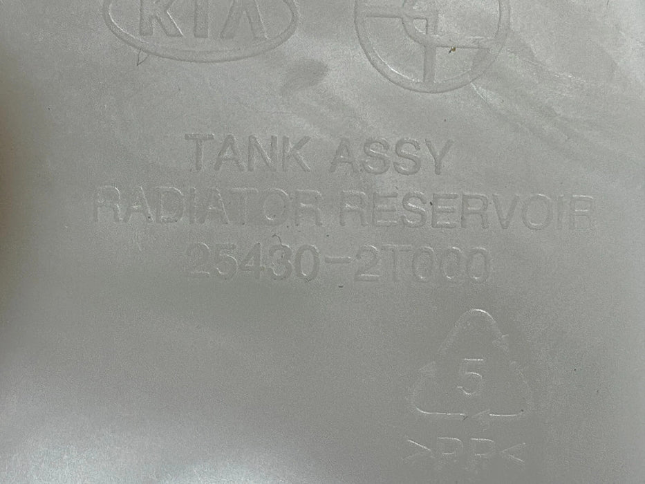 OEM, 2011-2016 Kia Optima Coolant Recovery Bottle with cap #25430-2T000