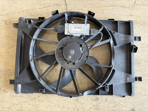 Original, 2010-2012 Ford Fusion 2.5L, Left Radiator Fan Motor Assembly OEM
